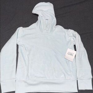 American Girl Soft Blue Hoodie